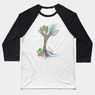 Tree of Life 3 Baseball T-Shirt